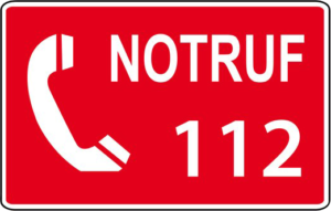Notruf 112 Symbolbild